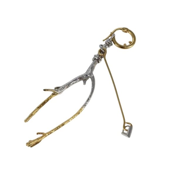 LOUIS VUITTON Boucle de Reuil Single Earring metal Gold Tone MP2410 Auth bs19738 - Picture 3 of 16